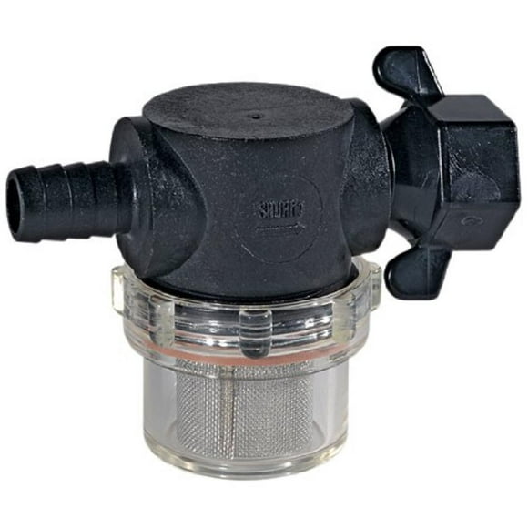 SHURFLO 1/2" RAW WATER STRAINER W/ BRACKET & FITTI SHURFLO 1/2" RAW WATER STRAINER W/ BRACKET & FITTI